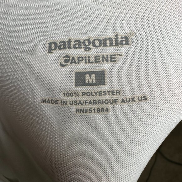 Patagonia Capilene Womens White Base Layer Long Sleeve Top Size Medium USA - Picture 3 of 7